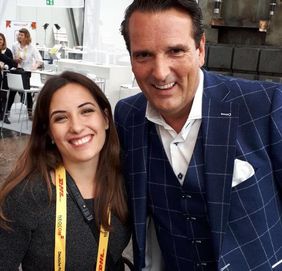 Maria Azzarone und Ralph Dümmel auf der Neocom 2017